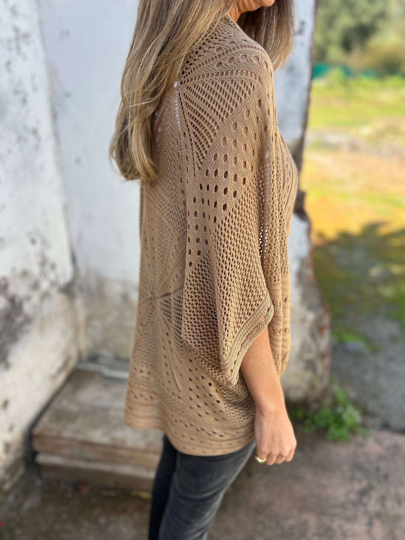 CLEARANCE🔥Women's Hollow Half Sleeve Cardigan